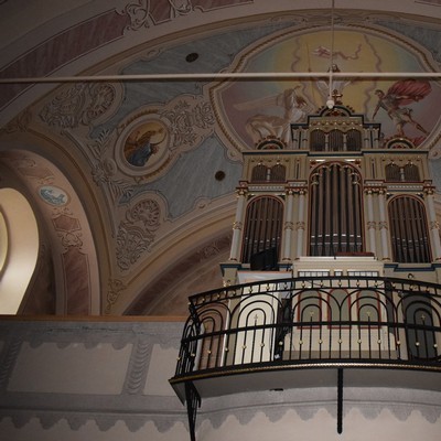 Jednomanuálový organ s pedálom I / P