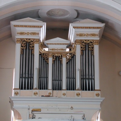 Jednomanuálový organ s pedálom I / P / 11 (8+3)