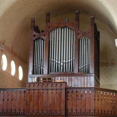 Jednomanuálový organ s pedálom I / P / 6 (5+1)