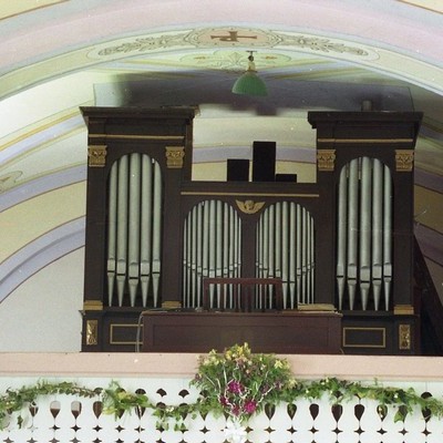 Jednomanuálový organ s pedálom I / P / 7 (6+1)