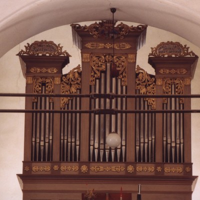 Jednomanuálový organ s pedálom I / P / 11 (8+3)