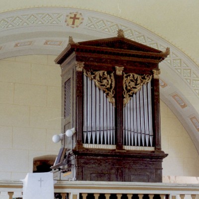 Organ Tobiáša Kirnera v kostole ev. a. v. vo Vlachove. organari/Kirner_Vlachovo_ev.jpg