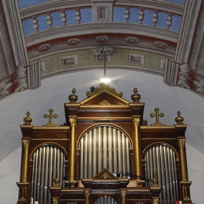 Jednomanuálový organ s pedálom I / P