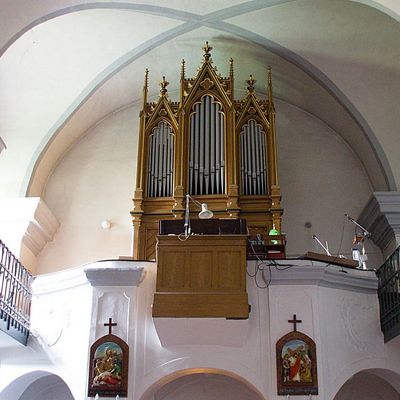 Jednomanuálový organ s pedálom I / P